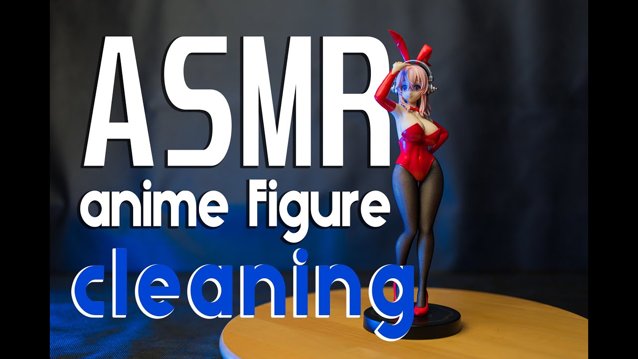 ASMR Red Bunny Super Sonico clean and spray!