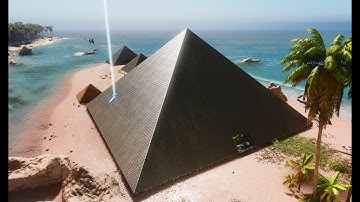 MASIVE PYRAMID 20x20 BUILD TUTORIAL  IN ARK SURVIVAL ASCENDED!!!