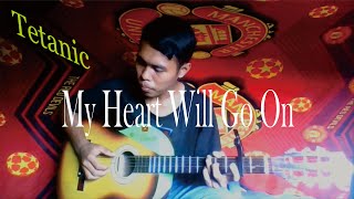 My Heart Will Go On • Celine Dion Titanic (fingerstyle guitar cover by wahyuda alexander)