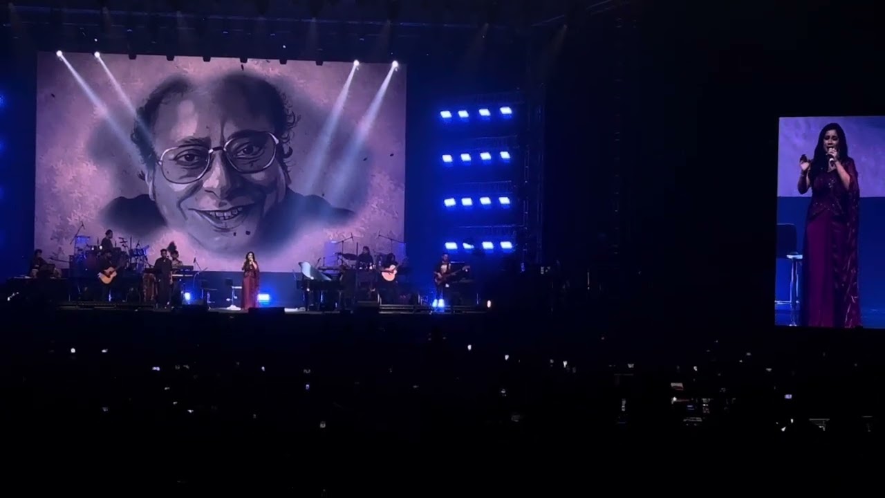 ShreyaGhosal gave tribute #sandhyamukherjee  #geetadutt #latamangeshkar #ashabhosle #salilchoudhary