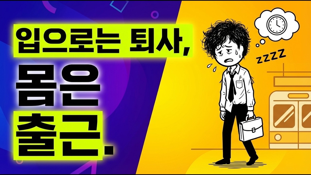 왜 말만 하는 사람은 안 나가고, 조용한 사람이 먼저 사표를 던질까?