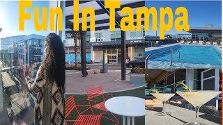 Tampa Midtown Hotel Travel Fun Rooftop Bar Restaurant Party