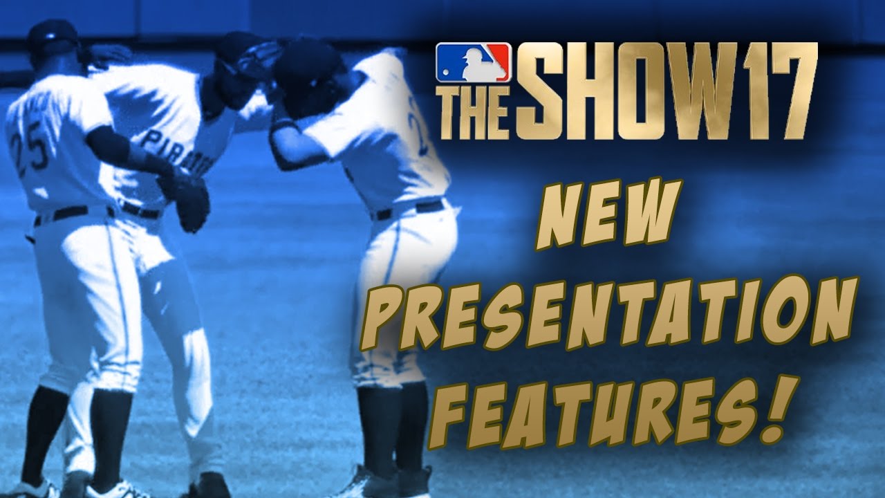 NEW PRESENTATION FEATURES IN MLB THE SHOW 17! STADIUM TAGGING & NEW