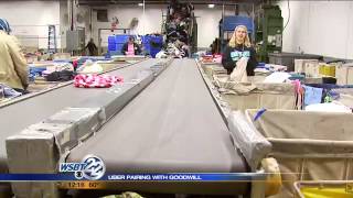 Uber helps pick-up Goodwill donations