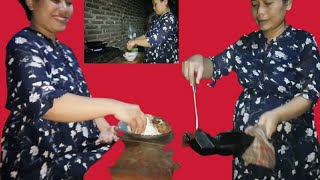 #vlogndeso | Bumil besar masak pakai baju sebelum hamil masih muat