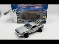 Welly Delorean Time Machine Back To The Future 2 Fly Mode 1:24