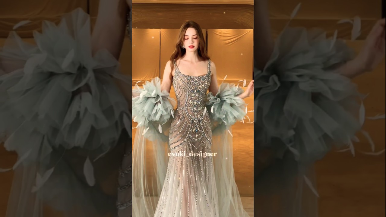 Stunning Mermaid Dress🧜‍♀️✨️