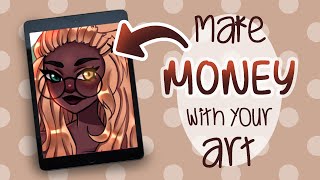 MAKE MONEY AS AN ARTIST💰|| Commissions made EASY 🎨+ GIVEAWAY