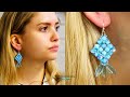 Crystal Lake Earrings - DIY Jewelry Making Tutorial by PotomacBeads