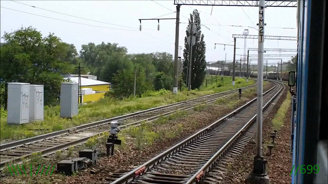 [ЭД9М] Прибытие на станцию Кавказская