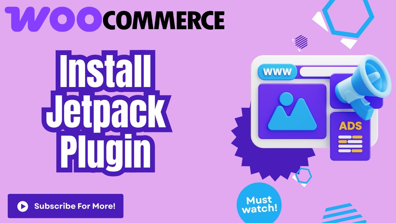 How To Install Jetpack Plugin For Woocommerce 2026! (Full Wordpress ...