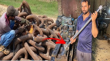 Manufacturing Process of Heavy Duty Truck Axle Ship Anchor Old Chain forging process!