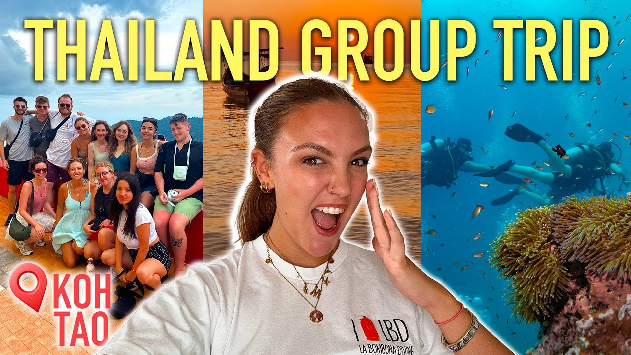 The ULTIMATE Thailand Group Trip with the BEST Dive School on Koh Tao