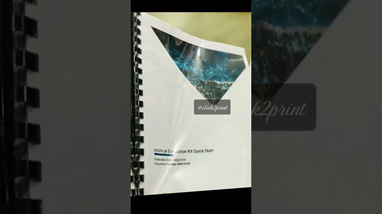 xcore.ai Evaluation Kit Quick Start…Digital print and Spiral binding... by 