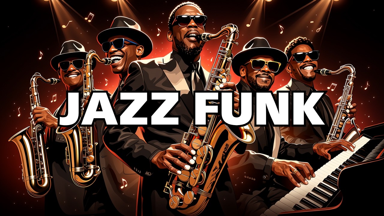 Jazz Funk / Saxophone piano/ Groove 192 / Instrumental music【Playlist】