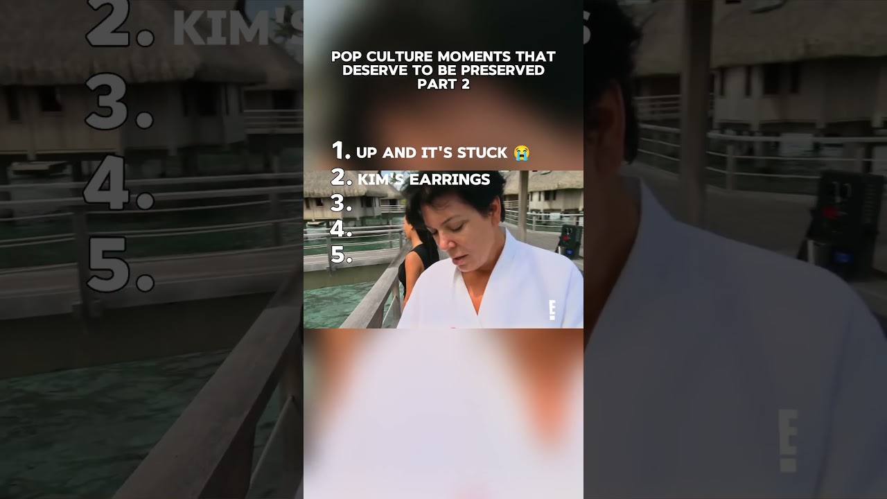 Pop culture moments that deserve to be preserved Part 2