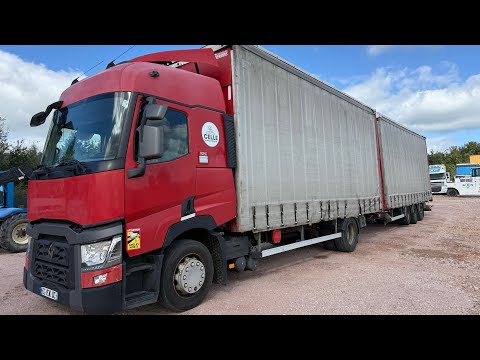 Autotreno Centinato a tenda scorrevole Renault T460 ensemble