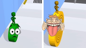 Layers Roll Games All Levels New Level 15 Gameplay Video Android iOS