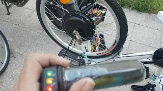 Oukaning 48V 1000W 26Kit De Conversion De Vélo Électrique, Kit De Conversion