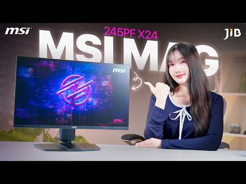 รีวิว MSI MAG 245PF X24 จอเกมมิ่ง 24.5 นิ้ว ตัวตึงที่เกิดมาเพื่อสาย E-Sports | JIB Review EP.452