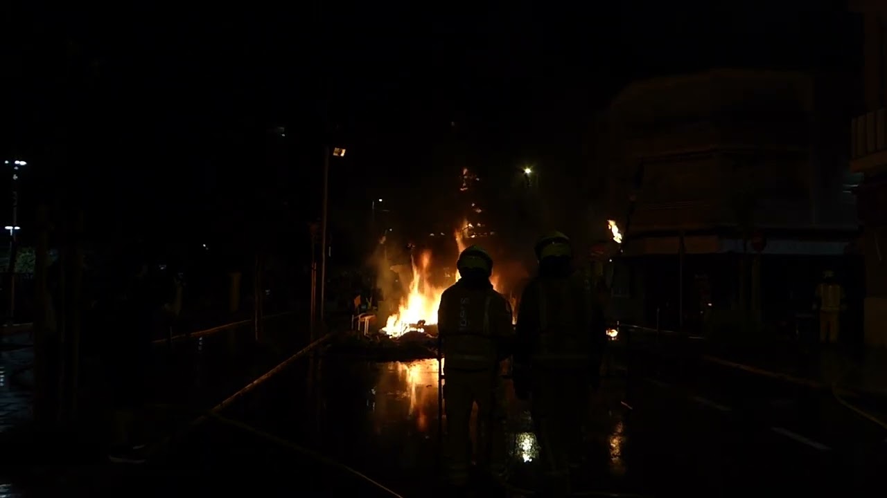 Fallas de Elda 2025 - Cremà Falla Las 300 (Primer Premio)