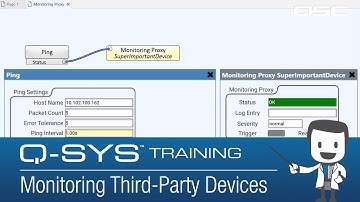 Monitoring Third-Party Devices (Q-SYS Reflect Enterprise Manager Technician Training)