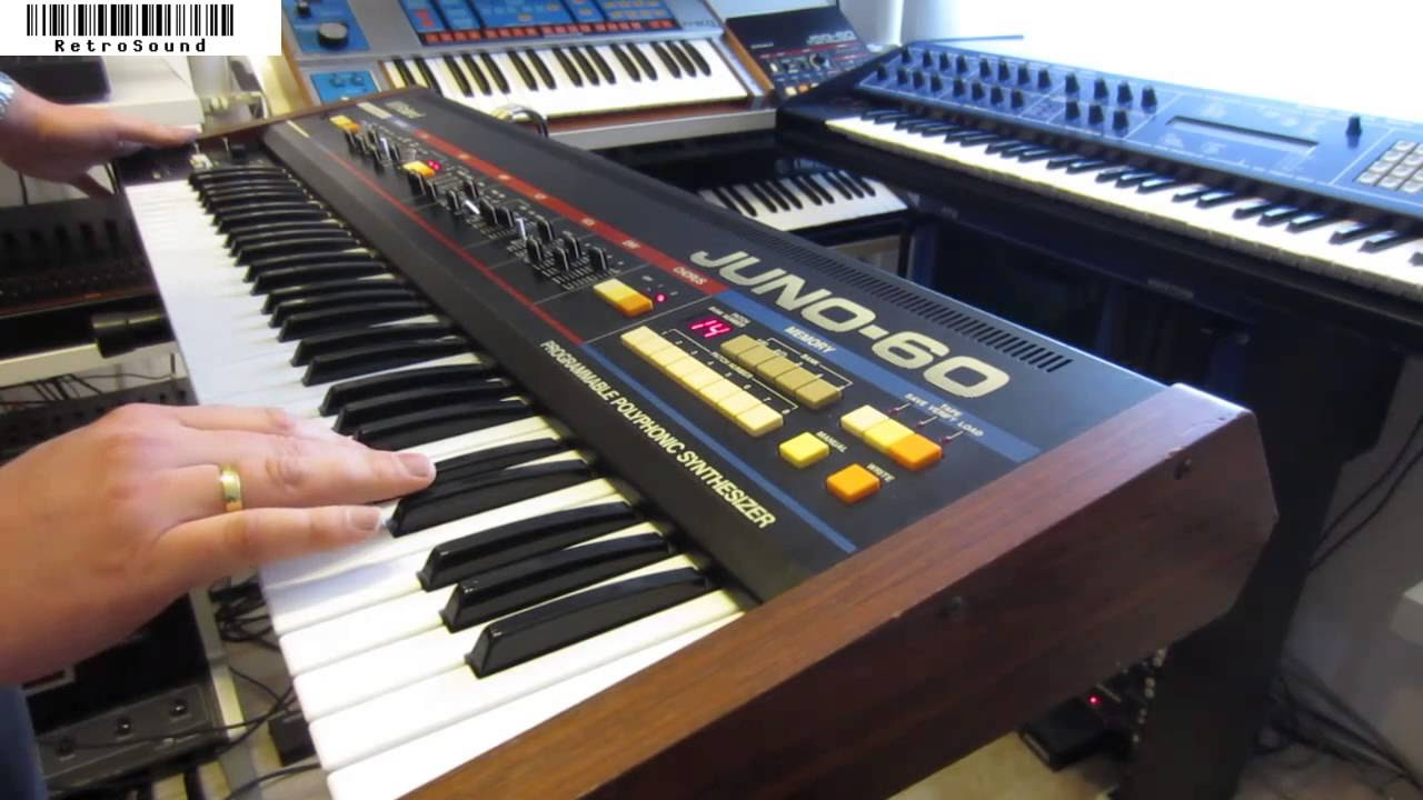 Roland Juno-60 Vintage Analog Synthesizer (1982) 