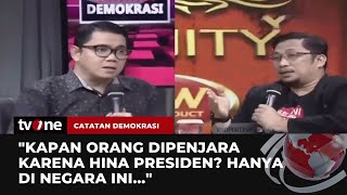 Tensi Tinggi! Debat Feri Amsari vs Arteria Dahlan soal Pasal Penghinaan Presiden di KUHP | tvOne