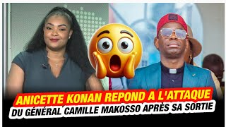 Anicette Konan Attaque Le Général Camille Makosso