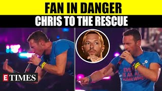 Chris Martin Saves Fan From Getting Squished; Pauses Ahmedabad Coldplay Concert Mid Performance