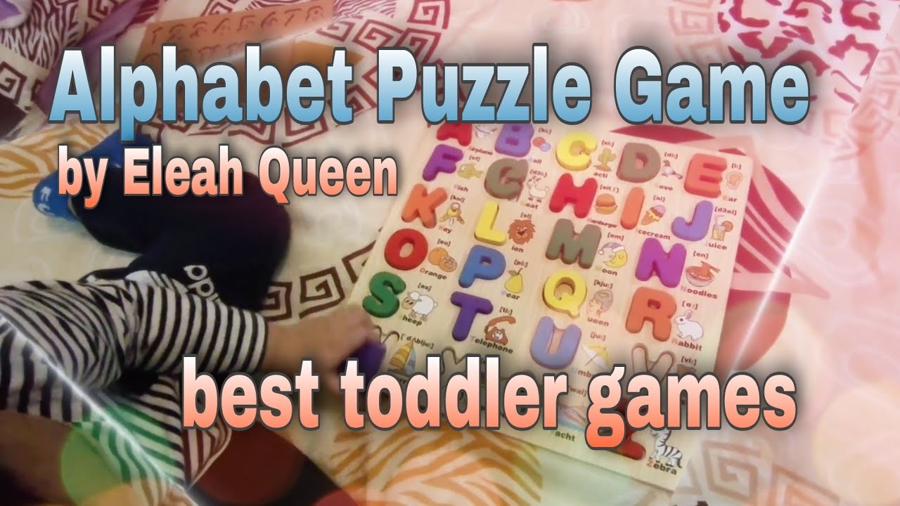 Let's play alphabet puzzle with this little one | Eraquel Eh