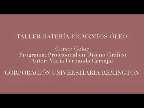TALLER-BATERÍA PIGMENTOS ÓLEO #videoshowapp made with @videoshowapp whatsapp