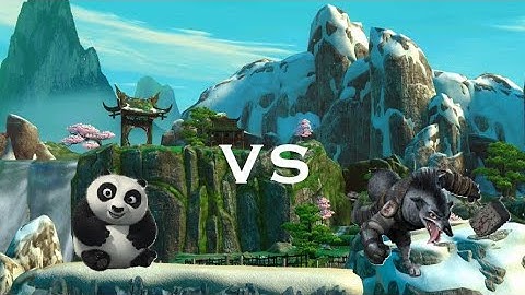 Po Vs Shen, Wolf Boss and Gorilla Soldier Kung Fu Panda Showdown Of Legandary Legends