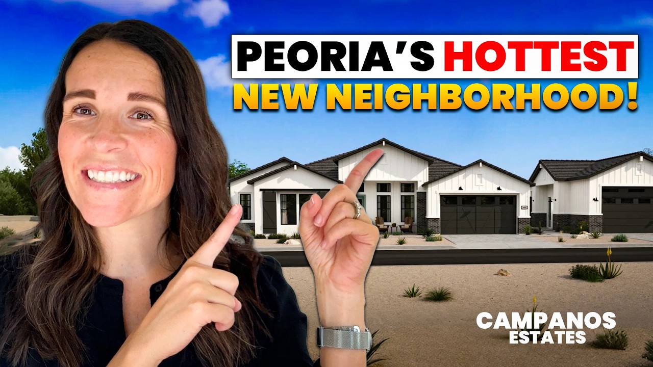 Peoria AZ new homes 2026: Campanos Estates Peoria AZ | Boutique communities Peoria AZ