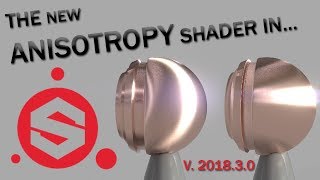 New Anisotropy Shader in Substance Painter!