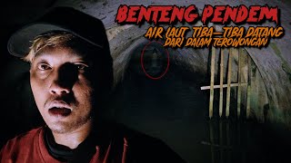 Merinding Tiba-tiba Air Datang di Lengkapi Suara Aneh di Dalam Lorong Benteng Pendem Cilacap