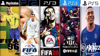 Evolution Of Fifa Games Ps1 - Ps5
