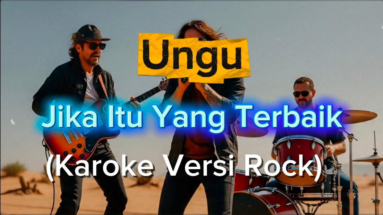 Jika Itu Yang Terbaik - Ungu || Karoke Versi Rock