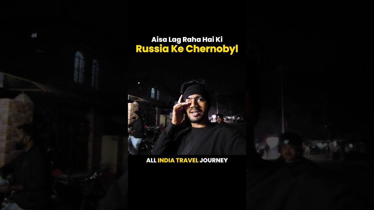 A Secret Spot in India That Looks Like Russia Chernobyl 🇷🇺 