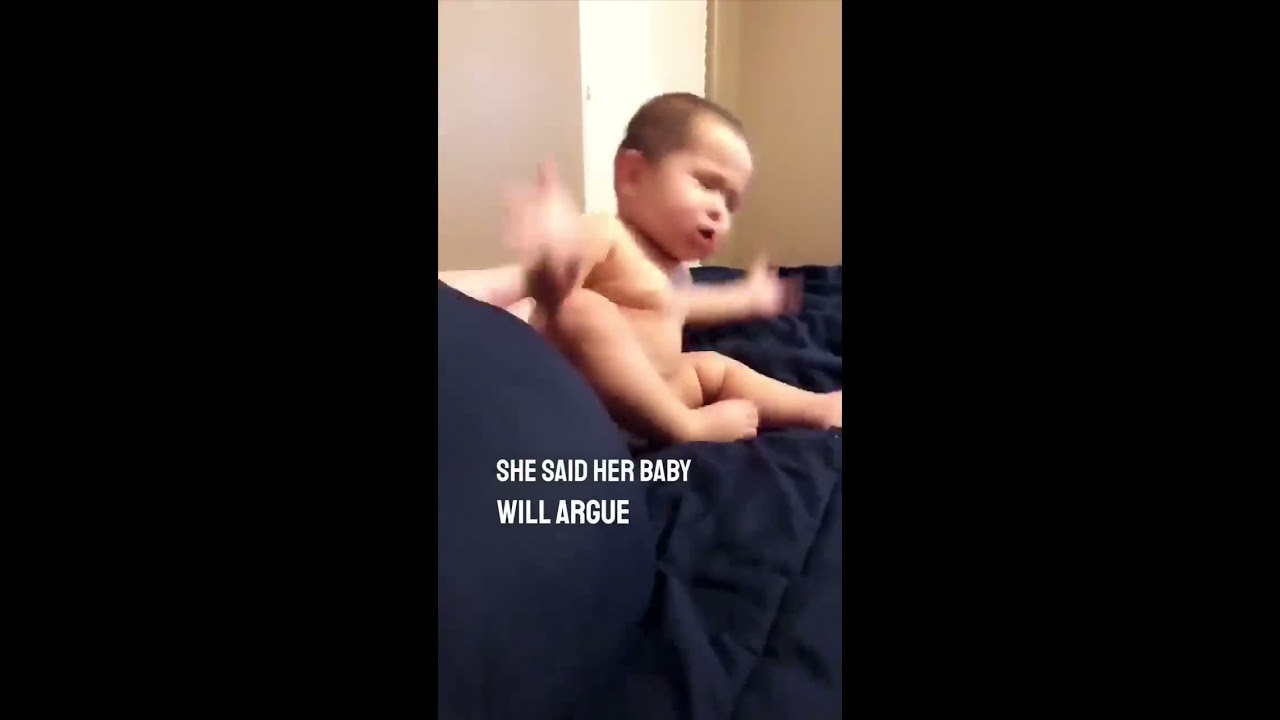 Her Baby Argues With Daily 