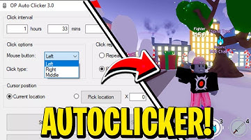 How you can USE AN AUTO-CLICKER in Roblox Anime Fighting Simulator!