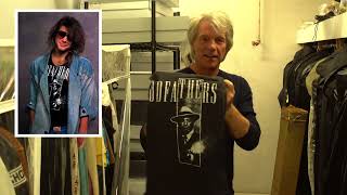 Jon Bon Jovi / Showing his belongings that he used in the Golden age / Subtitulado Español