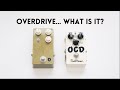 Overdrive pedals for church music  why you should have one or two
