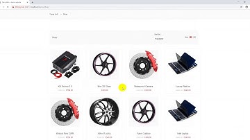 Full code website bán phụ kiện xe ô tô cực đẹp new 2019