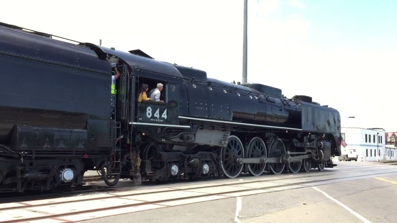 UP 844 returns with 1989 pulling the Cheyenne Frontier Days Train July 2016