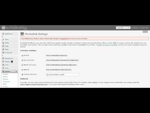 Best Wordpress Custom Permalink Structure Setting For SEO (New) - YouTube