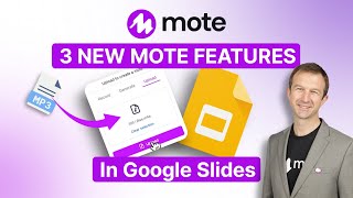 Celebrity Achieve Accessible Learning in Google Slides - with three epic new Mote features Profile