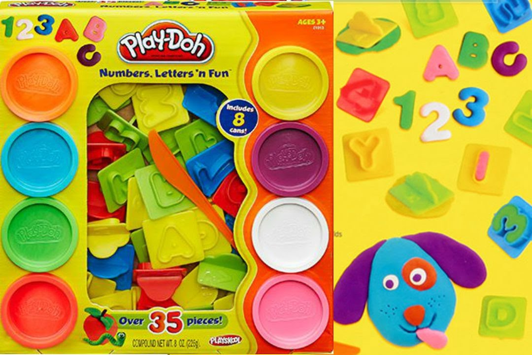 Play-Doh Numbers Letters 'n Fun Set for sale online 