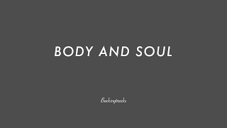 BODY AND SOUL chord progression - Jazz Backing Track Play Along