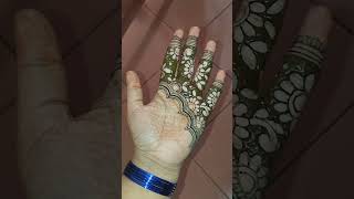 simple mehendi design | #bridalmehendi #hennatatto #mehendi #hennadesign #trending #esthetic #india